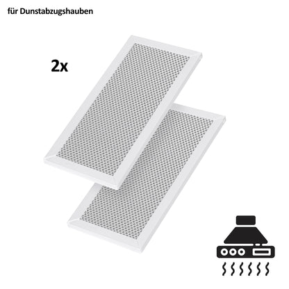 2 × filtre à charbon actif en aluminium compatible avec le modèle 200100001323